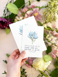 4x6 & 5x7 Print | Don't dig up in doubt what you planted in faith | Postcard | encouragement | bible verse | Mother’s Day gift | christian art