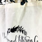 Tote Bag “consider the wildflowers”