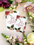 4x6 & 5x7 Print | Rejoice in the Lord always | Postcard | encouragement | bible verse | Mother’s Day gift | christian art