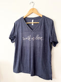 T Shirt | Walk in Love . size  large