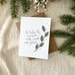 Cards and envelope | Christmas Greeting Card