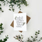 Cards and envelope | teach us to number our days…