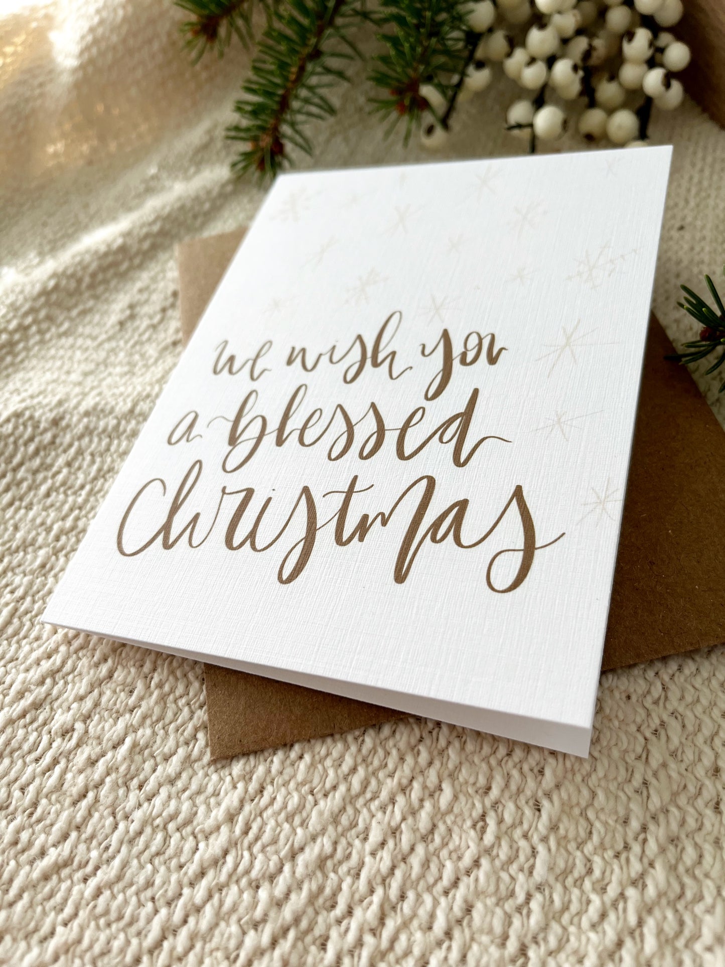 Cards and envelope | Christmas Greeting Card