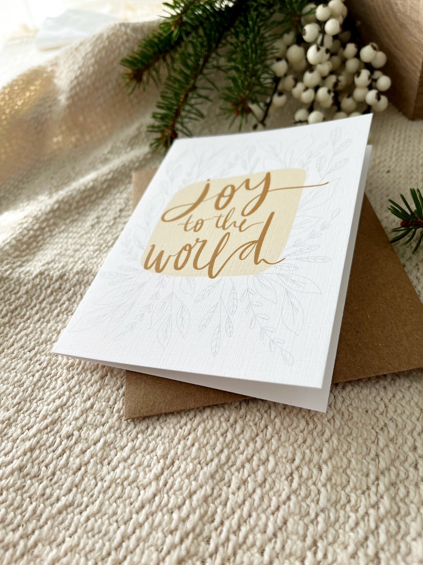 Cards and envelope | Christmas Greeting Card