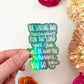 Vinyl Sticker | JOSHUA 1:9 | Be strong and courageous | Holographic | christian sticker | Laptop Sticker | sticker