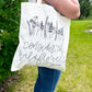 Tote Bag “consider the wildflowers”