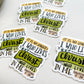 Vinyl Sticker | it is no longer I who live, but Christ who lives in me | christian sticker | Laptop Sticker
