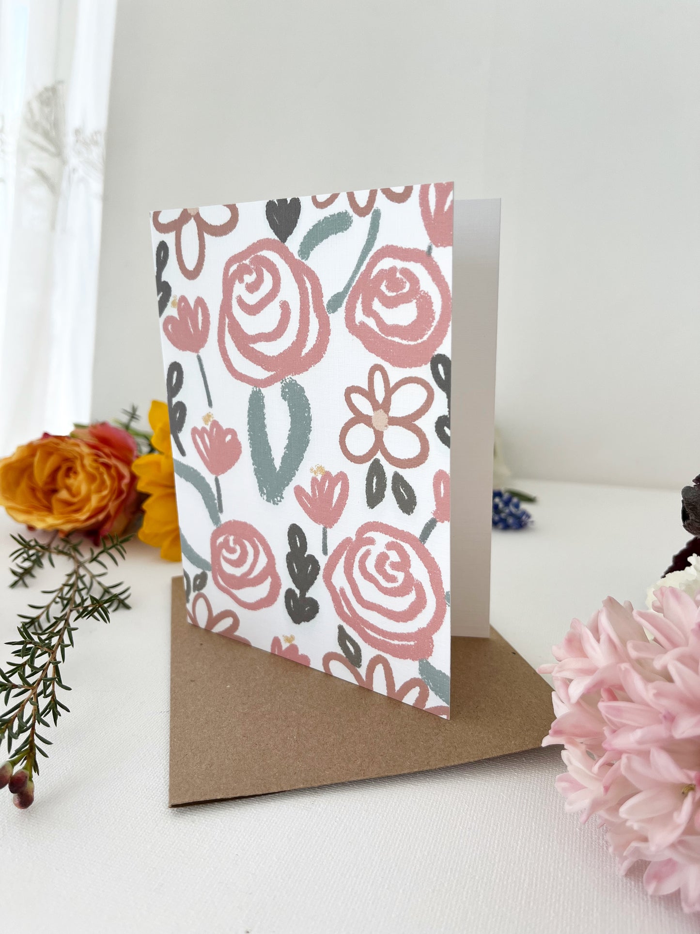 Greeting Card • spring floral