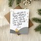 Cards and envelope | Christmas Greeting Card