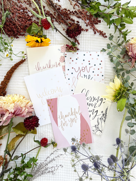 Cards and envelope | Greeting Card Set